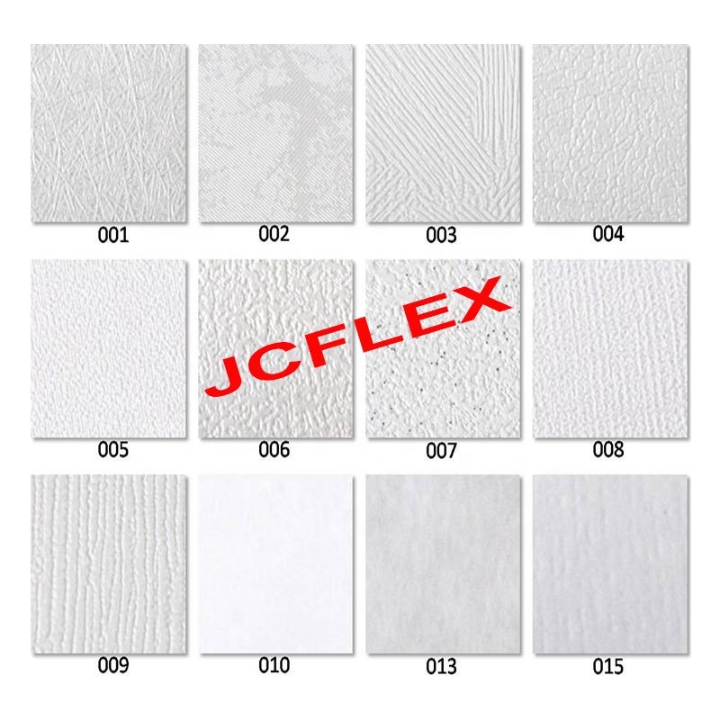 Eco-solvent Printable Self Adhesive Wallpaper PVC Texture Wallpaper Coarse Wallpaper