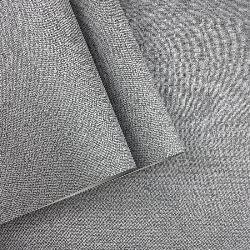 Simple linen plain color cloth pattern environmentally friendly high-end wallpaper living room bedroom background wall wallpaper