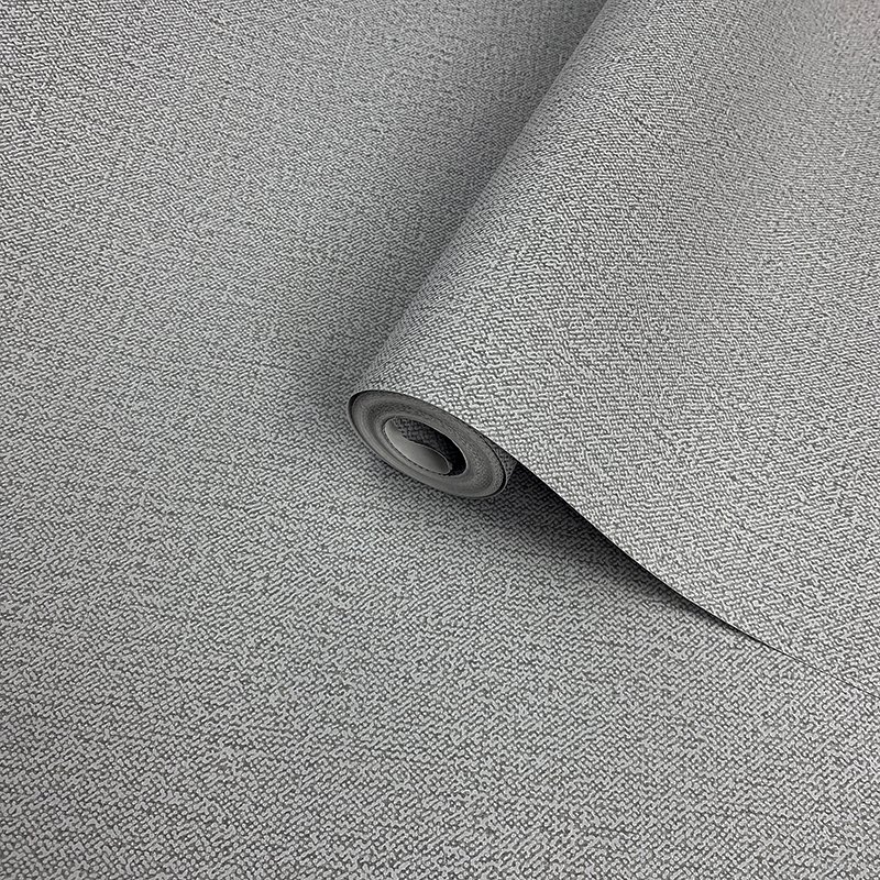 Simple linen plain color cloth pattern environmentally friendly high-end wallpaper living room bedroom background wall wallpaper