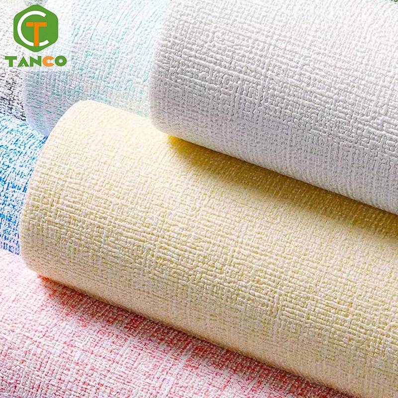 Wall paper foam soundproof 3d pvc waterproof wallpaper rolls for office
