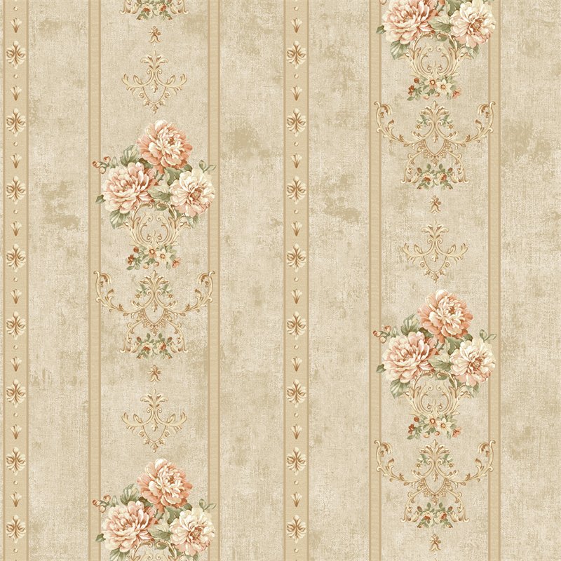 Vintage Pattern Wallpaper Removable Floral Wall Murals Peel Botanical Wall Mural HD Wallpaper