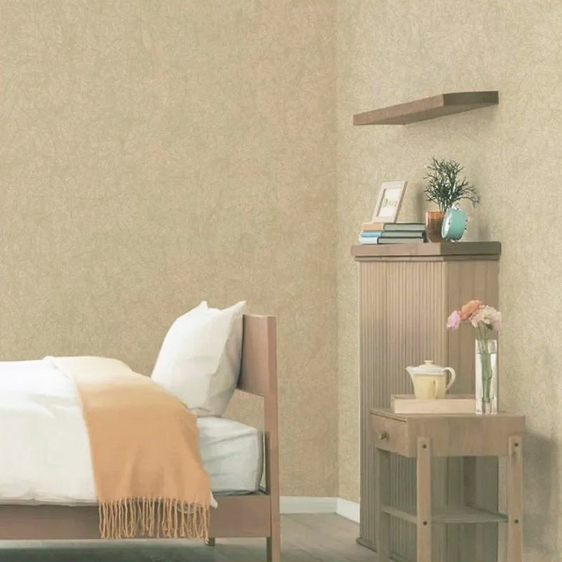Flat solid color wallpaper, red, green, gray non woven wallpaper