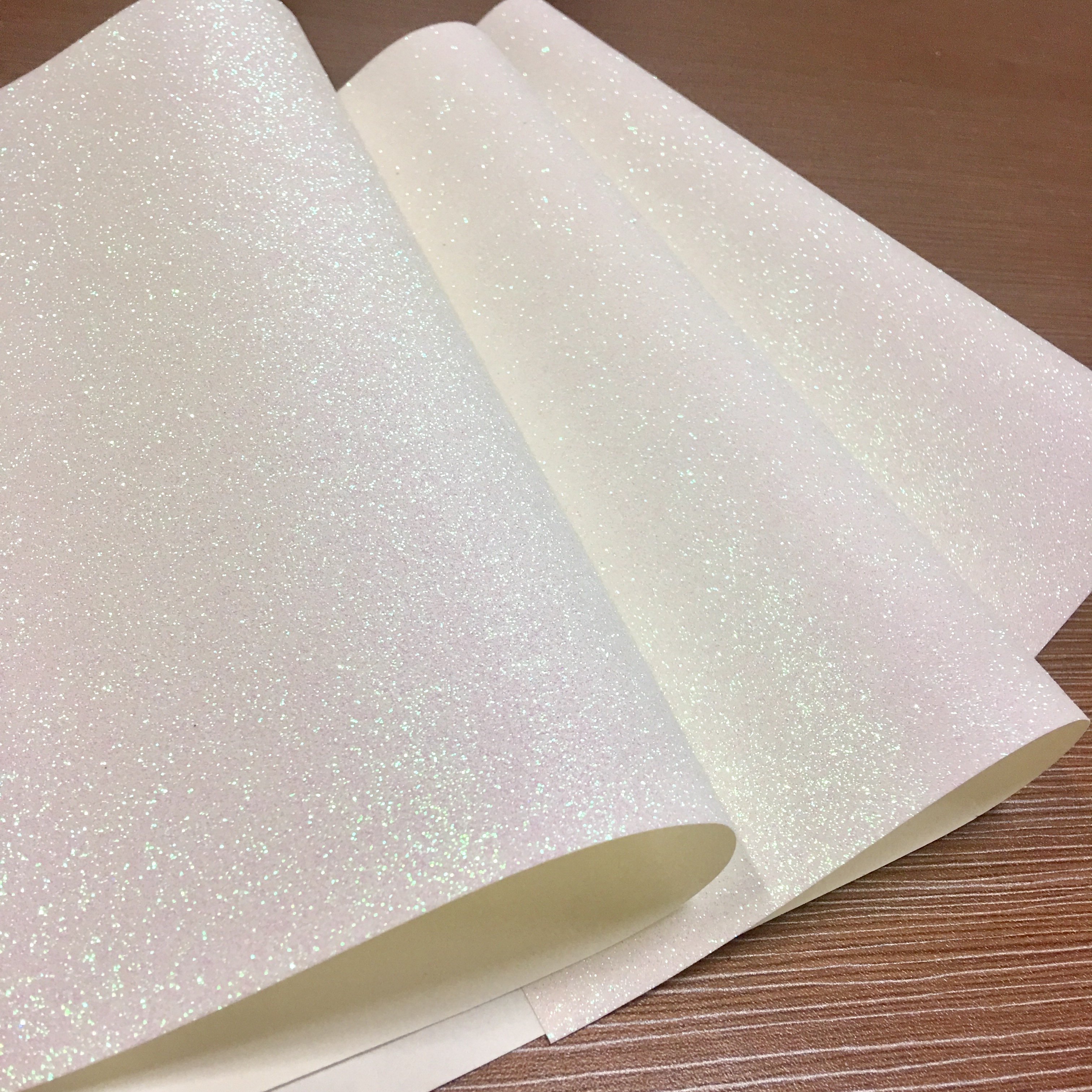 PVC Printable Glittering Pink Wallpaper Roll Home Decoration Wall Paper China Manufacturer