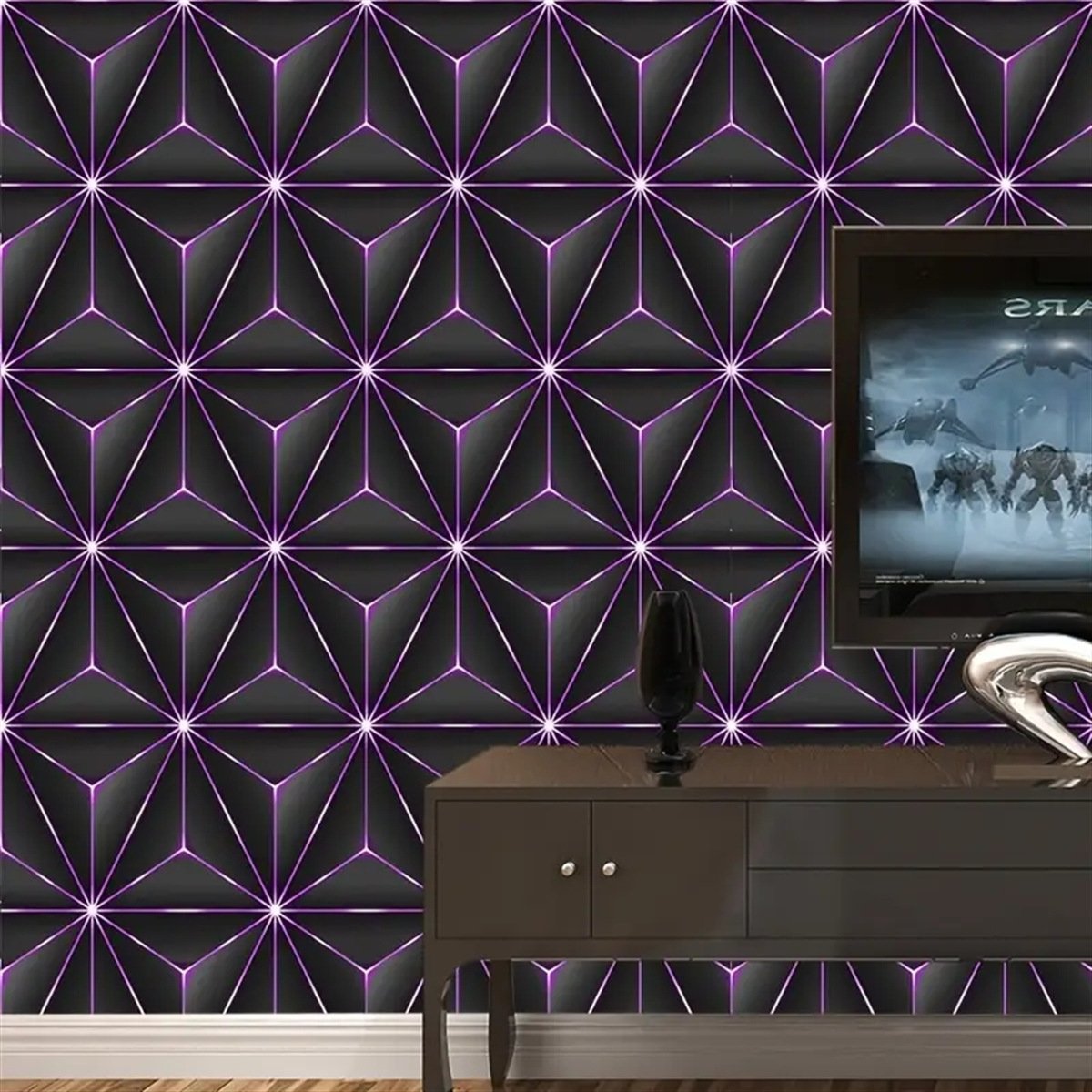 luxury peel and stick self adhesive textured pvc 3d wallpapers home decoration