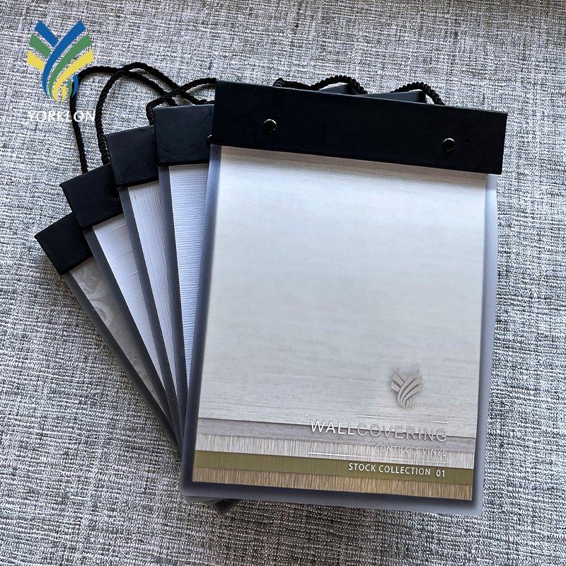 WIS INStock Free Sample Luxury Modern Textured PVC Vinyl Wall coverings Wall paper For Hotel Home Wall Decoration
