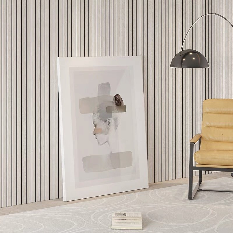 Pvc Fluted Cladding Wall Panel Self Adhesive Peel And Stick 3d Wallpaper Water Proof Papel De Parede