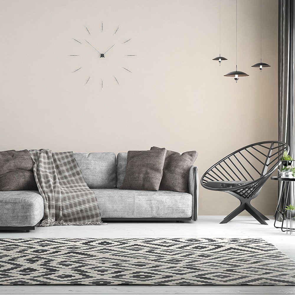 Fashion Fabric Textures PVC Wallpaper Plain Color Wallpapers