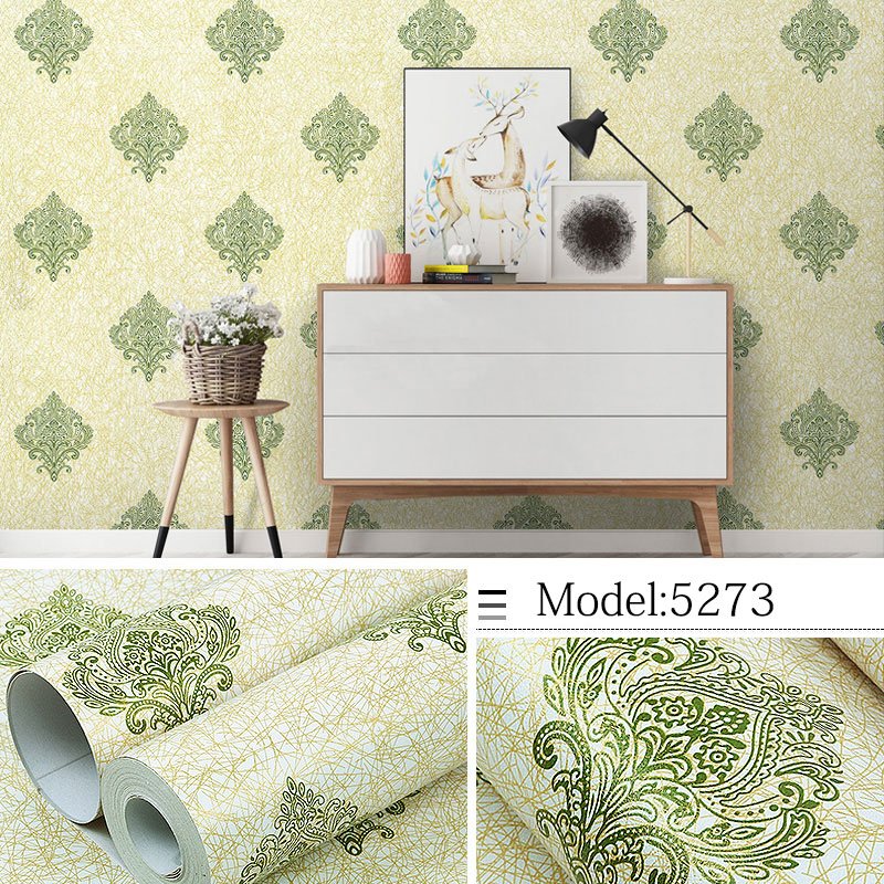 Factory high quality european style 3d self-adhesive wallpaper stickers use for TV background wall