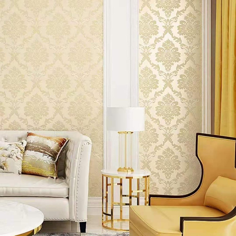 Hot Products Top 20 Rose Plain Silk Texture Wallpaper Self-adhesive Wall paper Rolls