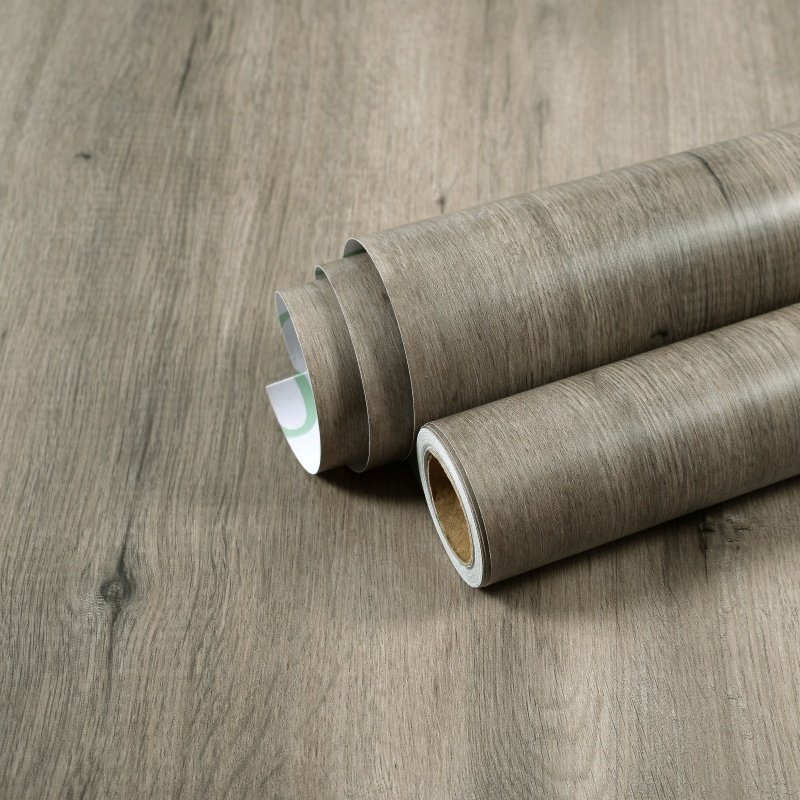 High Quality Vinyl Self Adhesive Wood Wallpaper Furniture Decorative Peel And Stick Wood Style Wall Sticker for House Furniture