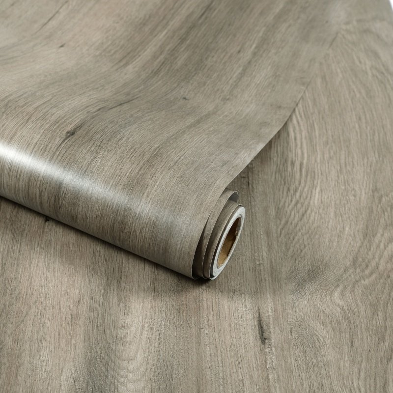 High Quality Vinyl Self Adhesive Wood Wallpaper Furniture Decorative Peel And Stick Wood Style Wall Sticker for House Furniture