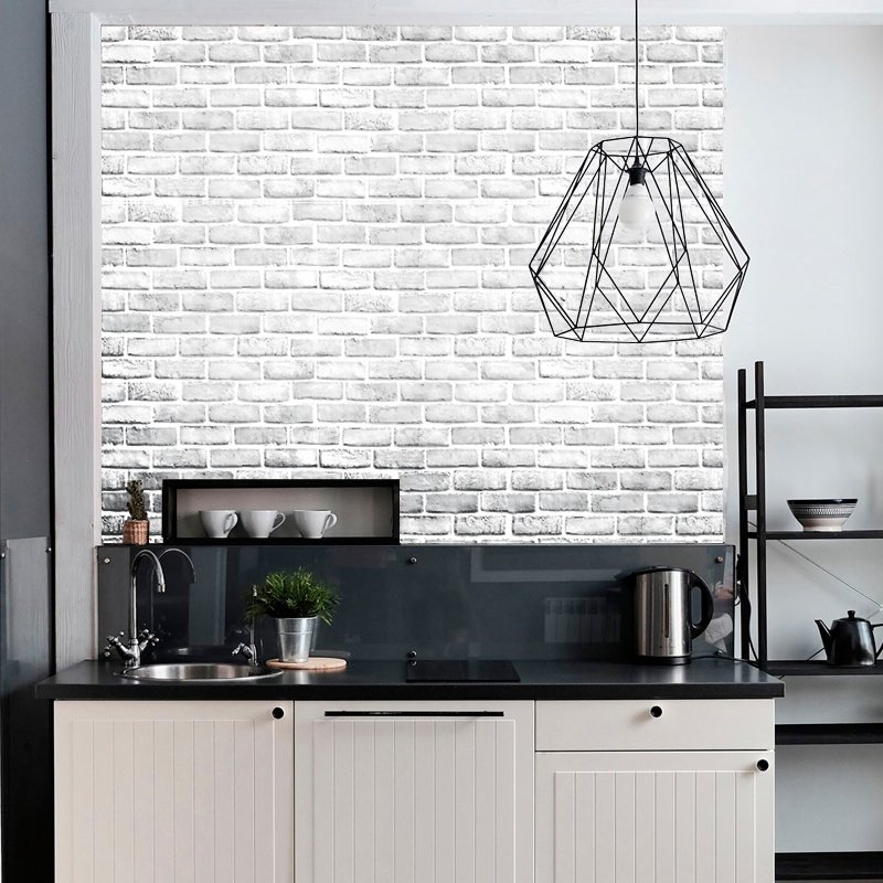 YIYAO Morden simple wallpaper glossy self adhesive wall paper