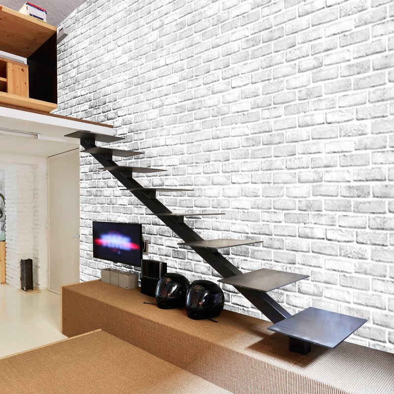 YIYAO Morden simple wallpaper glossy self adhesive wall paper