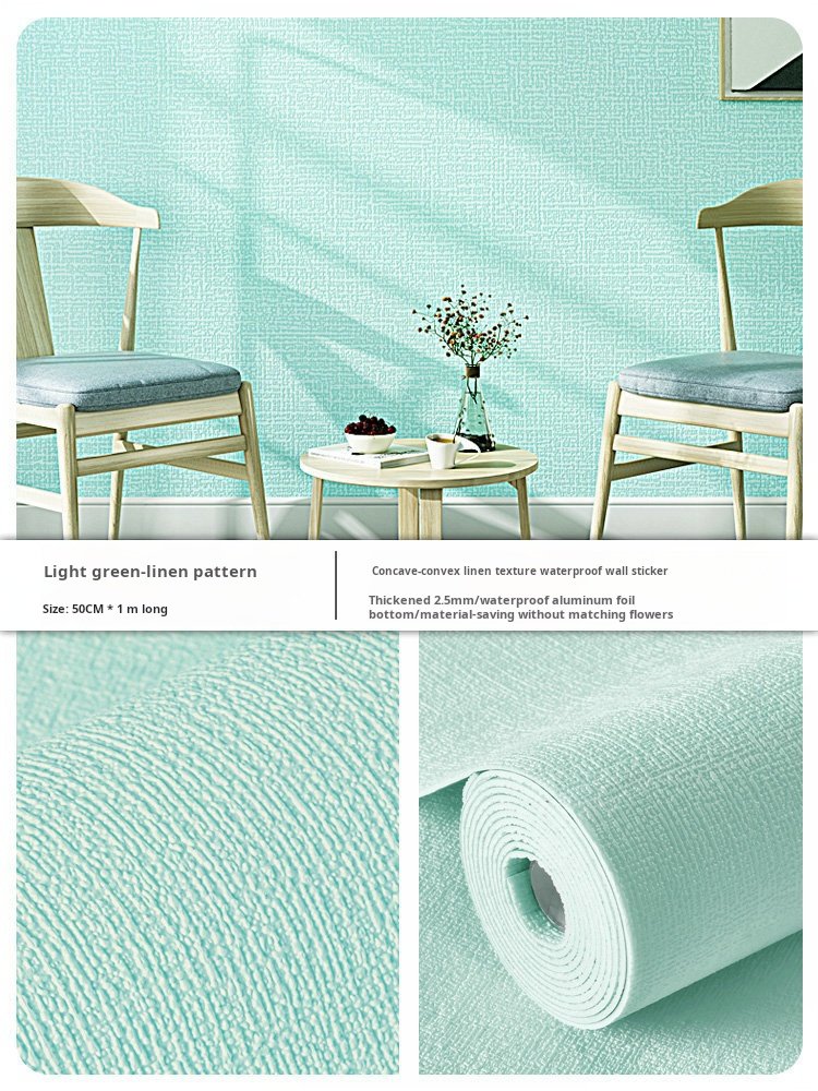 High Quality 3D Foam Self-Adhesive Wallpaper Waterproof PE Soundproof Moisture-Proof Cozy Peel Stick Damask Pattern for Hotels