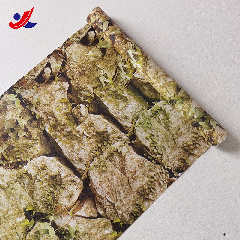 Wholesale High quality brick pvc waterproof bathroom bedroom wallpaper roll