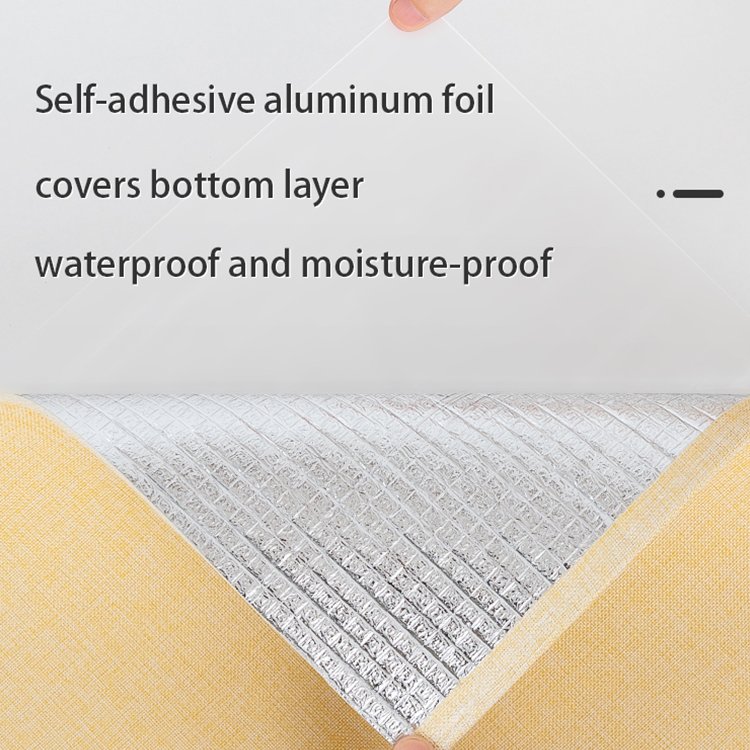 65X280cm Grey Luxury Wallpaper Living Room Decorative 3D Wallpaper Rolls