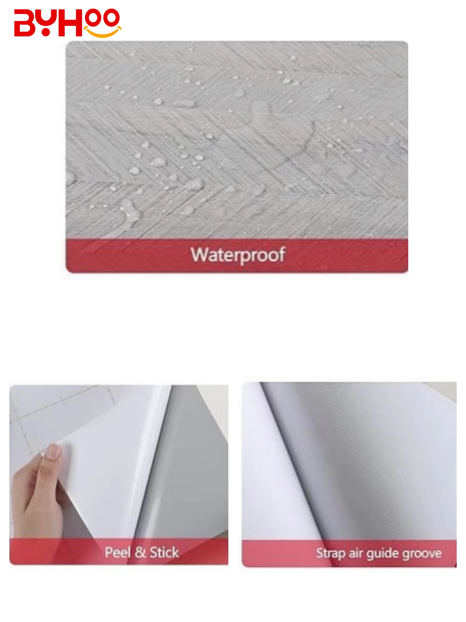 Herringbond gray contact paper peeling and pasting retro wood grain removable self-adhesive wallpaper bedroom