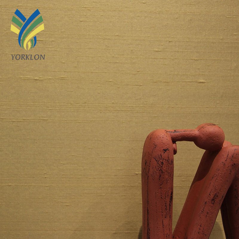 Luxury Natural Silk Texture Non Woven Wall paper Wallpaper For Cabinet Or Wall Decoration