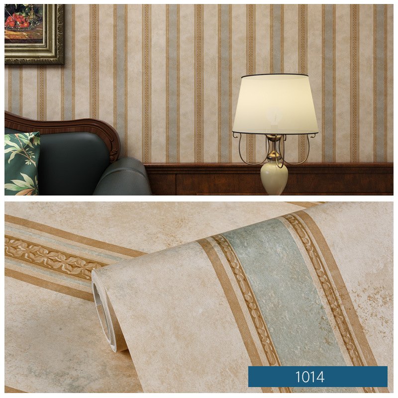 China Factory Free Samples European Vintage Style Big Flower Self Adhesive Vinyl Wallpaper