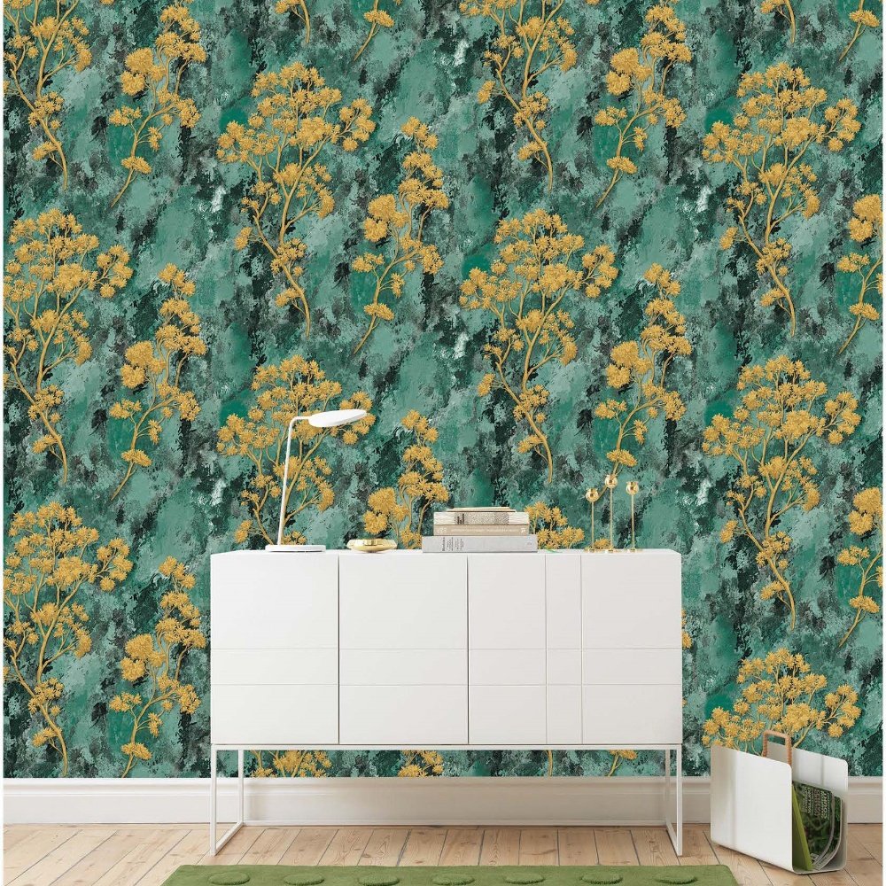 Hot selling popular other floral designs 3d wall mural colorful luxury fresh high quality waterproof wallpaper wall craft decor