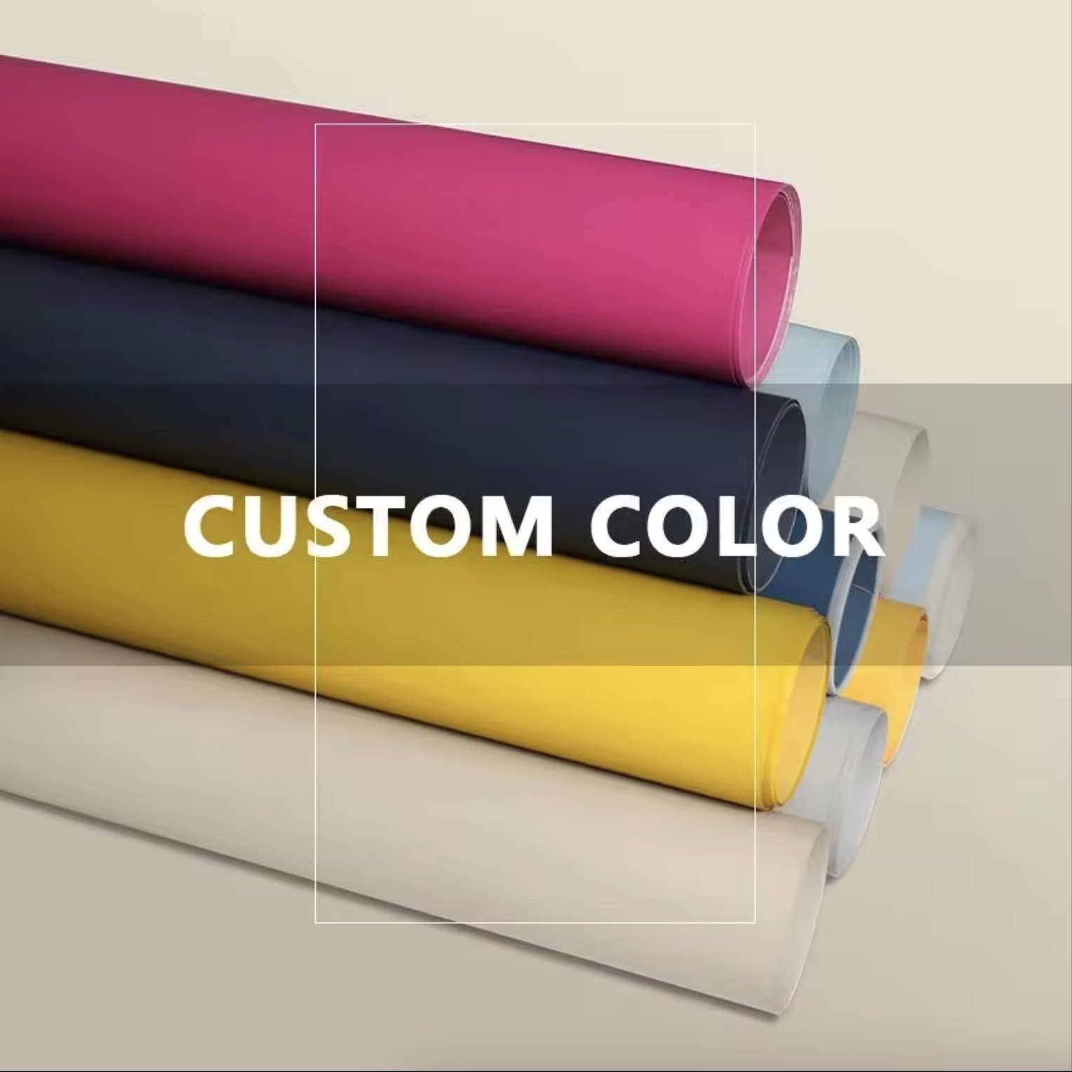 Vinyl PVC film Plain color PVC Lamination Film for Furniture Vacumn Membrane Press