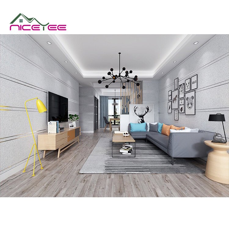 Cheap Custom Interior Home Decorations 3d Water Proof Wall paper Wallpaper Rolls For Home Decor Wall