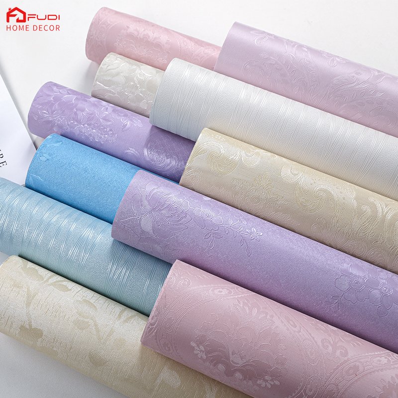 FuDi A003-6 Golden Size 0.7*10M High End Glitter Damask Wallpaper