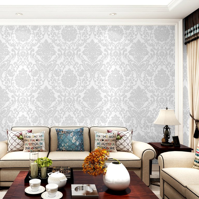 Self Adhesive Non-Woven Wallpaper Luxury Thick Peel And Stick Wallpaper Sticker for House Decor Furniture Decorative Peel Stick