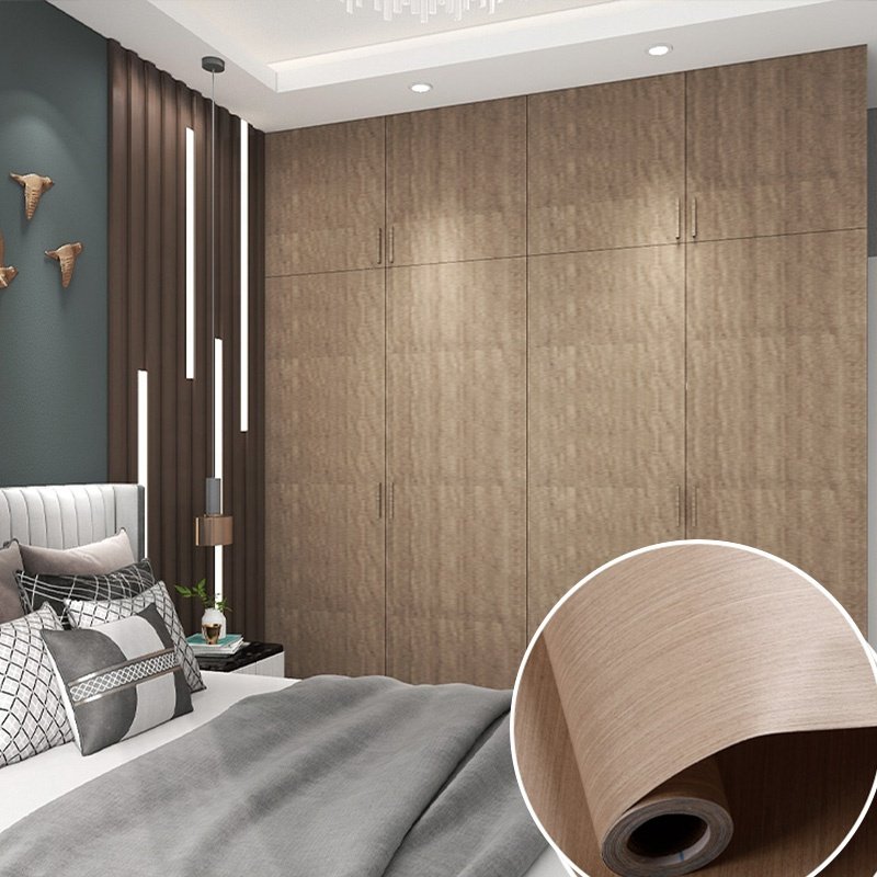 Modern water proof interior wall panel for walls home decoration pvc wood grain 3d wallpapers