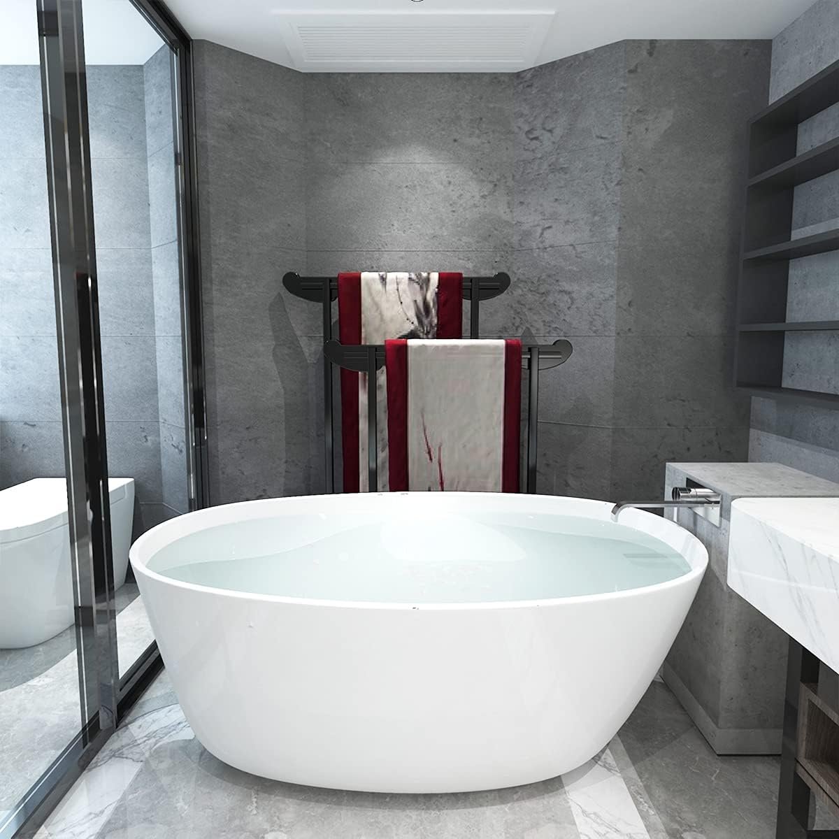 Waterproof Matte Grey Concrete Cement Wallpaper Wall Sticker Vinyl Texture PVC Self Adhesive Wall Paper for Bathroom
