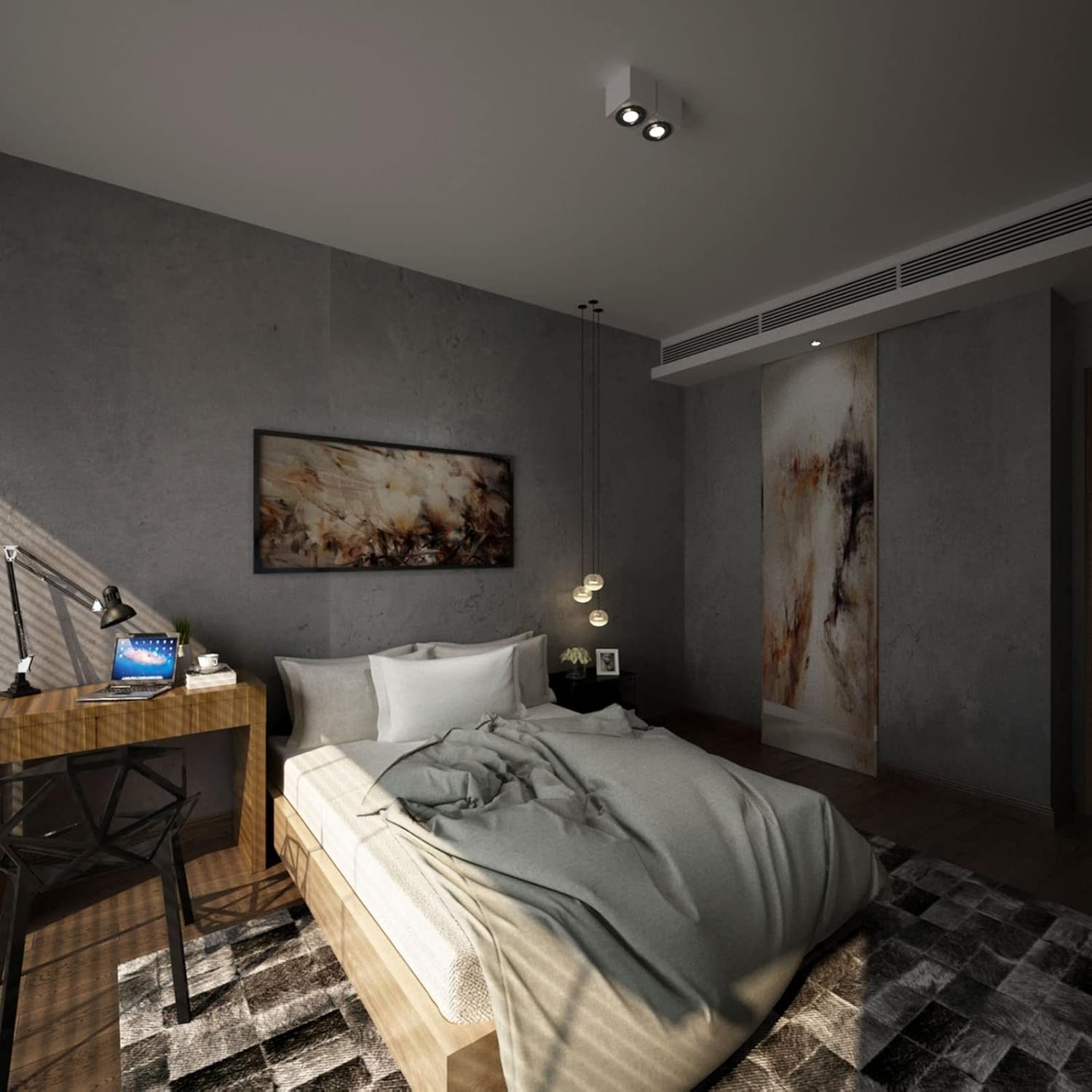 Waterproof Matte Grey Concrete Cement Wallpaper Wall Sticker Vinyl Texture PVC Self Adhesive Wall Paper for Bathroom