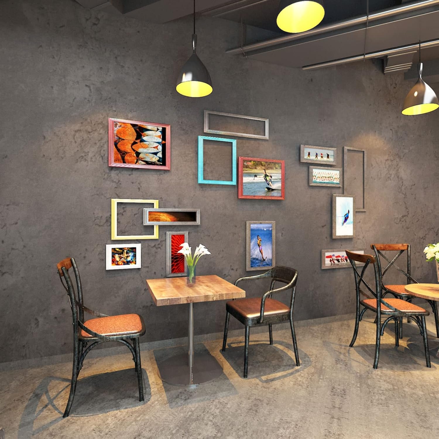 Waterproof Matte Grey Concrete Cement Wallpaper Wall Sticker Vinyl Texture PVC Self Adhesive Wall Paper for Bathroom