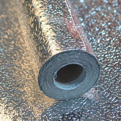 Kitchen 3D Waterproof Pvc Wallpaper Roll And Stickers Wall Decor Aluminum Silver Foil Sticker