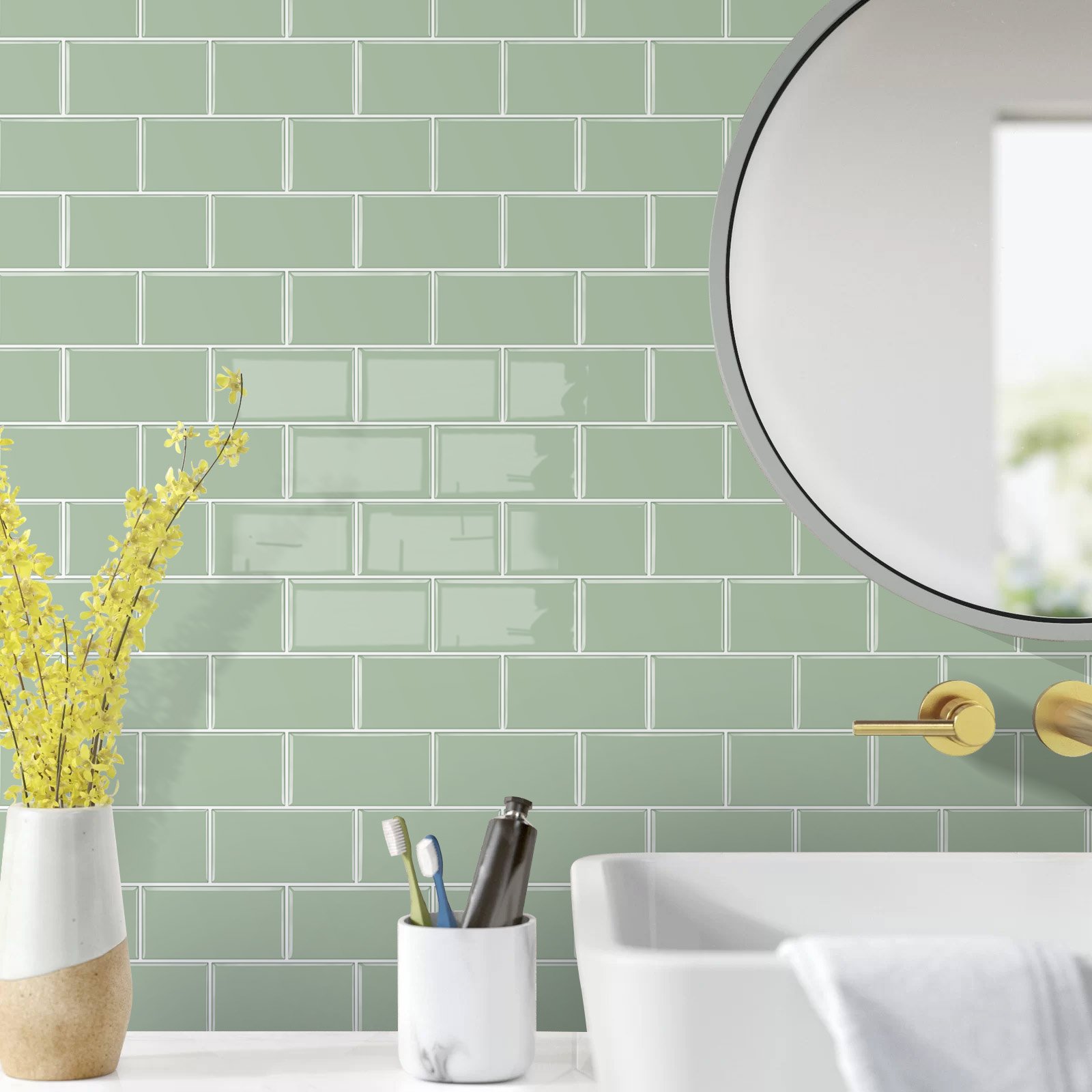 Environment Friendly Adhesive wallpaper Home DIY Decoration Wall Sticker
