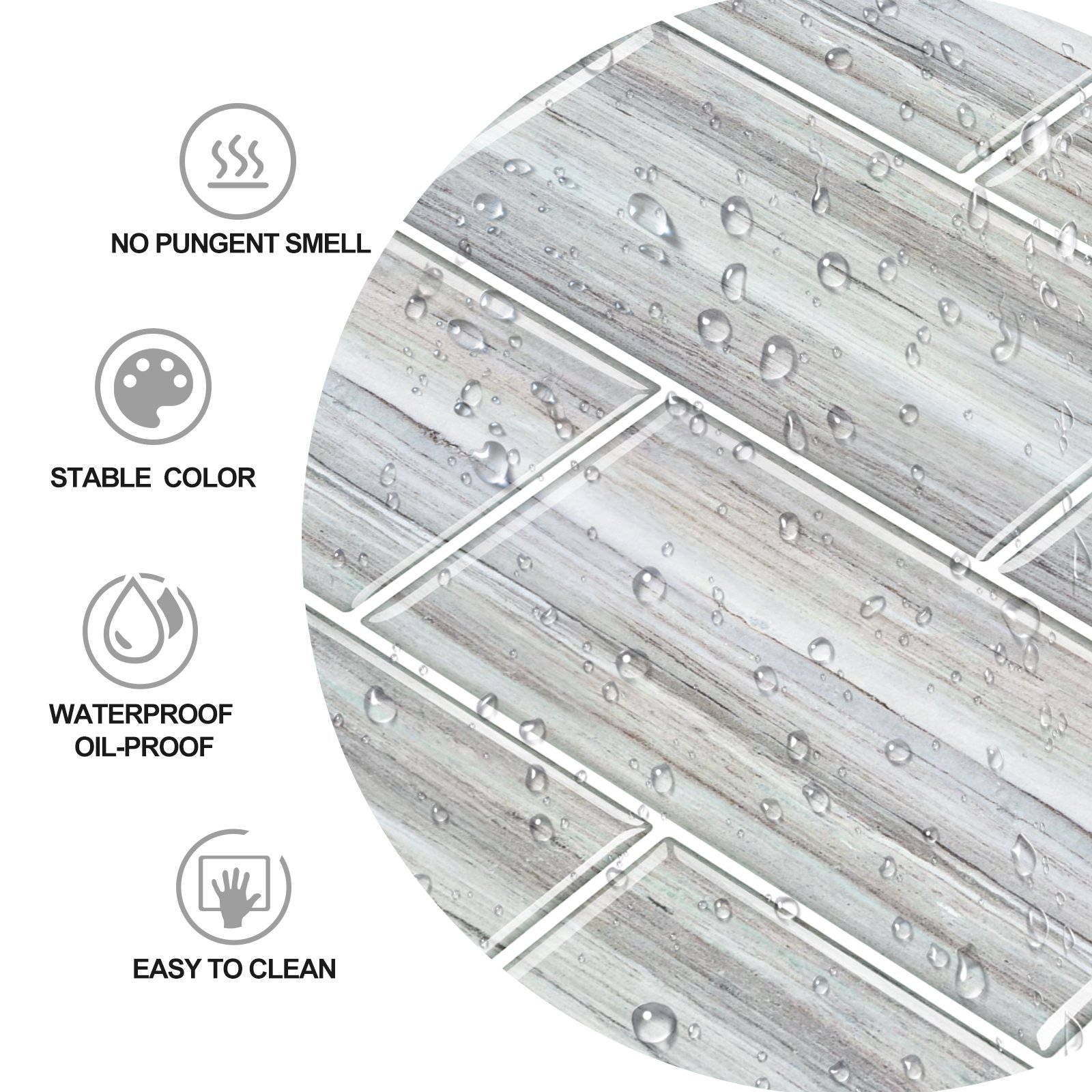 Environment Friendly Adhesive wallpaper Home DIY Decoration Wall Sticker