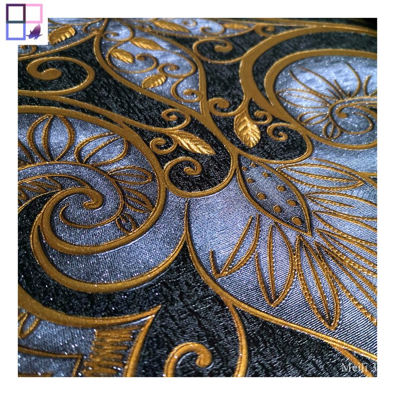 China manufacturer hotsale products Luxury pattern vinyl floral PVC 3d wallpaper for Bar