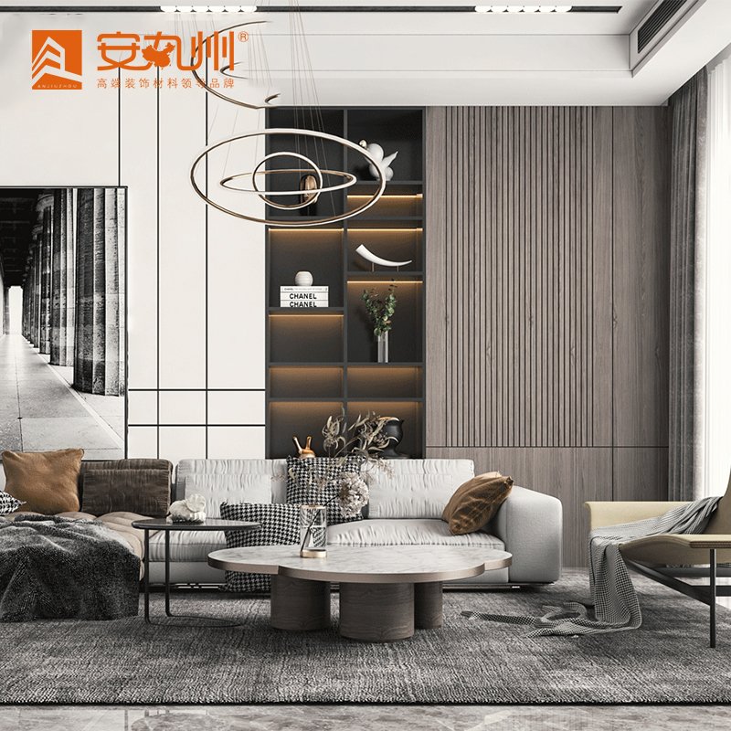 A versatile and easy to install stone plastic high grille for indoor decoration