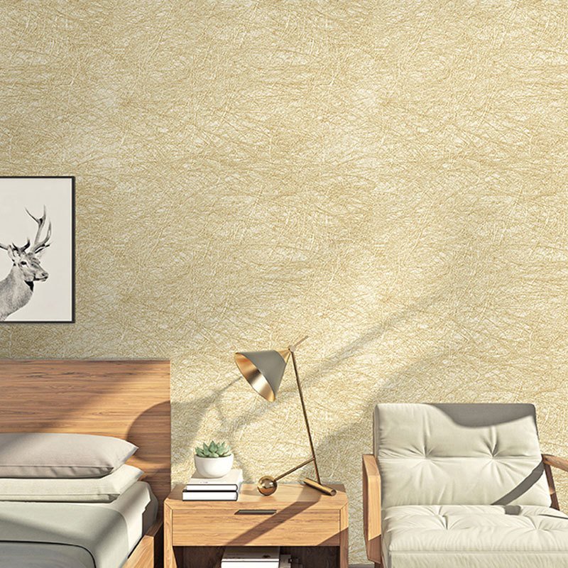 Pvc Wall Paper Self Adhesive Nonwoven Green texture Design New Wallpaper Roll