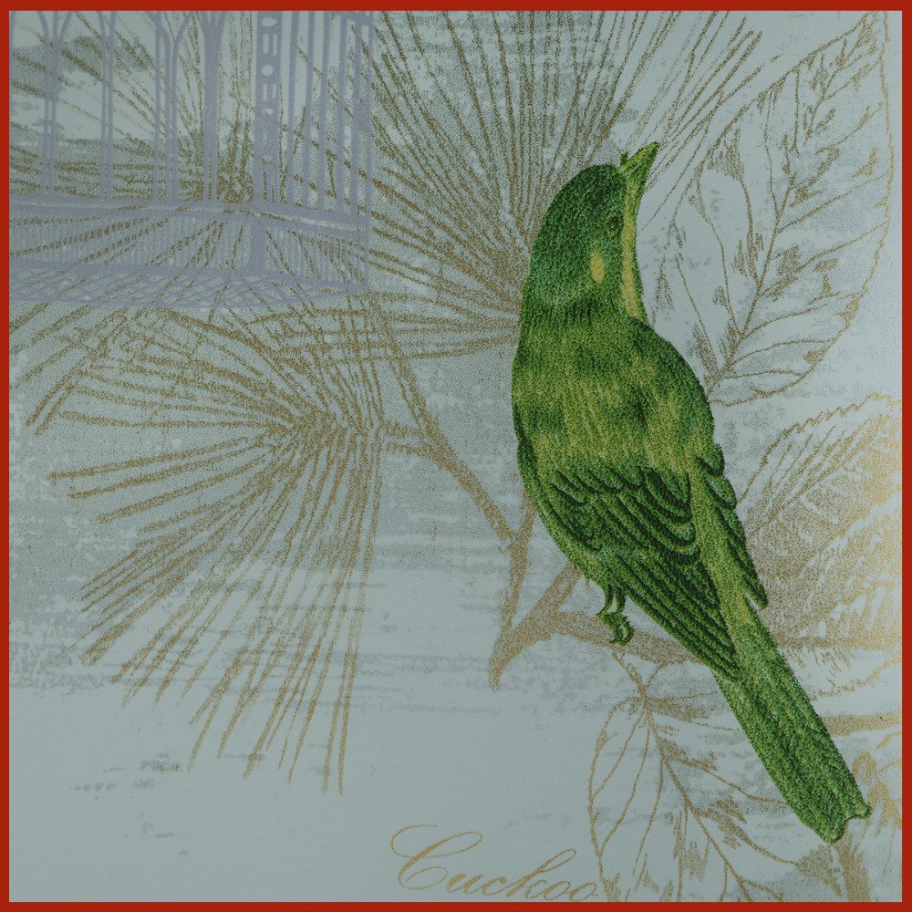 Modern Luxury Bird Design Non-Woven Wallpaper Bedroom Living Room Exterior Hospital Hotel Gym Floral Free Factory China