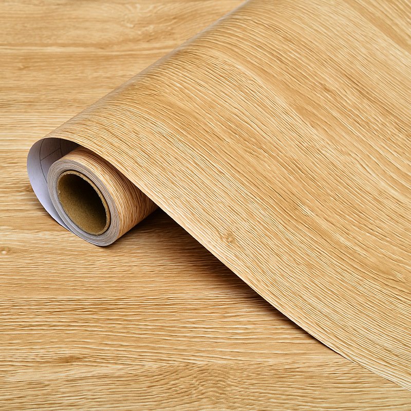 wood look vinyl home bathroom peel and stick laminated wallpaper adhesive 3d rolls luxury for printing