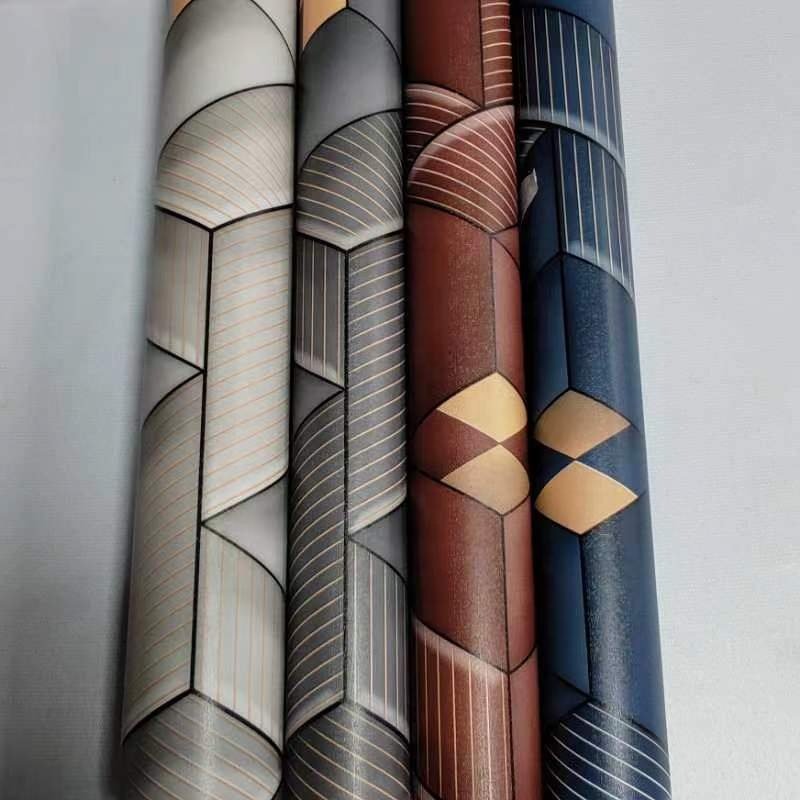 UDK New wall stickers self-adhesive panel stickers PVC wallpaper TV wall peeling wallpaper