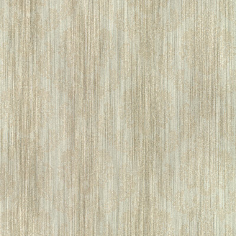 Luxury European Style Damask Design Non-Woven Wallcovering Vinyle Sound-Absorbing Moisture-Proof Home Decor Entertainment
