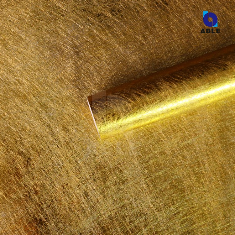 Self Adhesive Sticker Wallpaper Design glitter Film gold Color film for Indoor Decoration