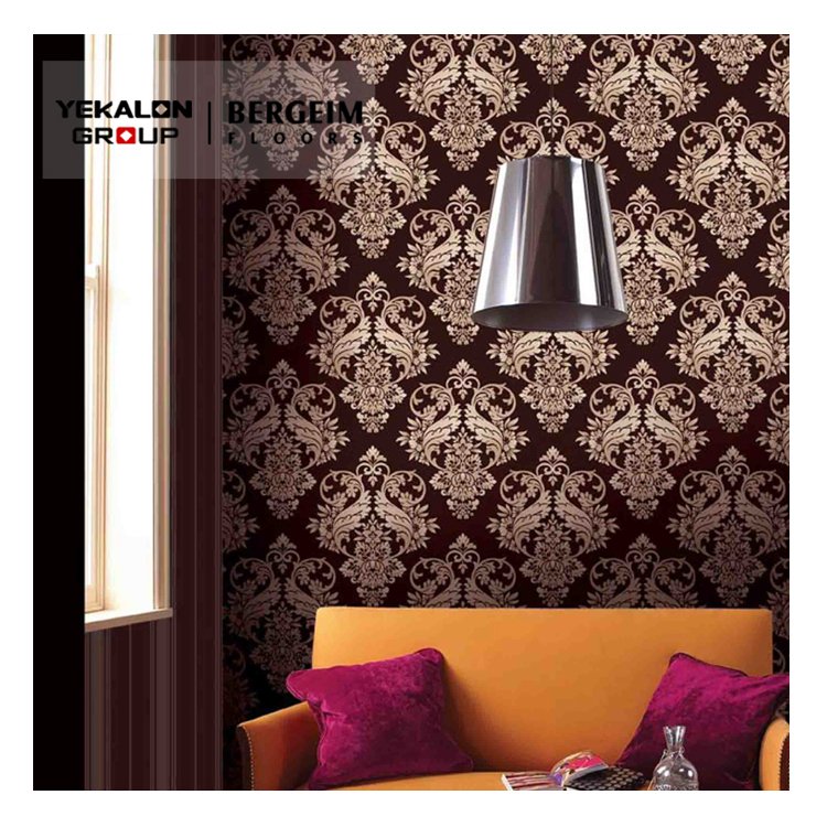Latest Cheap Oem Room Waterproof Paintable Pvc Beautiful Wallpaper wallpaper rolls design for bedroom