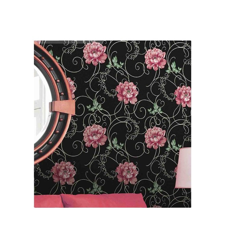 Latest Cheap Oem Room Waterproof Paintable Pvc Beautiful Wallpaper wallpaper rolls design for bedroom