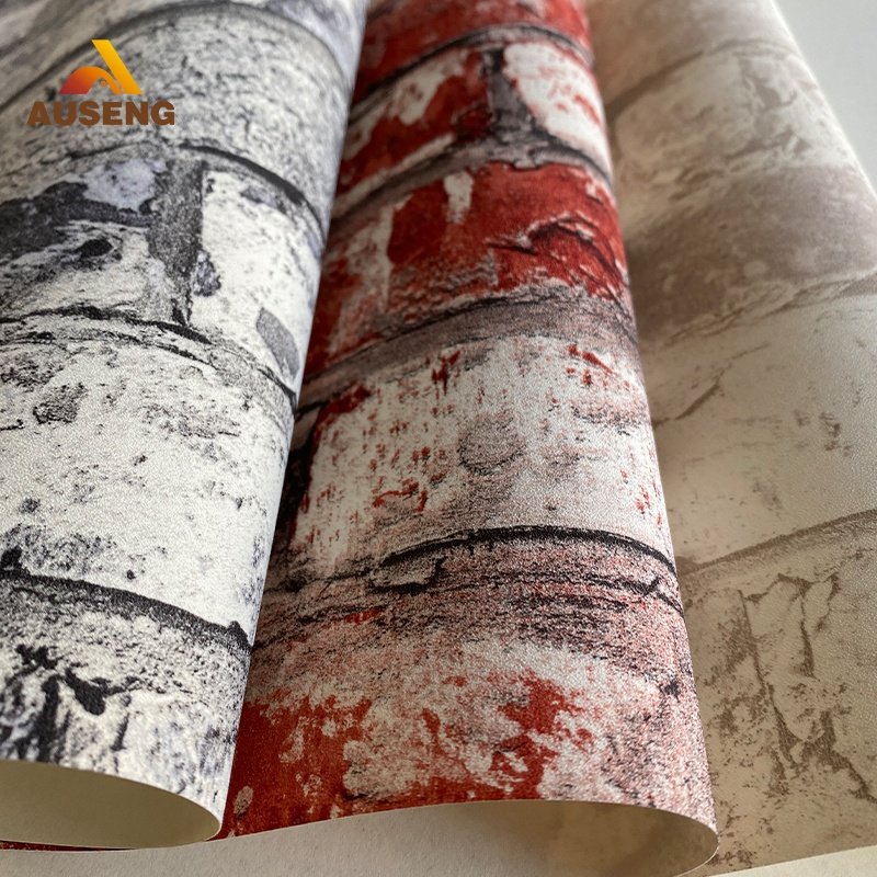 High Quality Diy Home Decorative Film Wallpaper White Brick Wallpaper Hd Pvc Roll