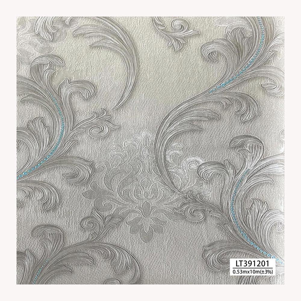 Longtime Pvc wallpaper home decoration hotel Luxury wallpaper roll size wallpaper wholesale