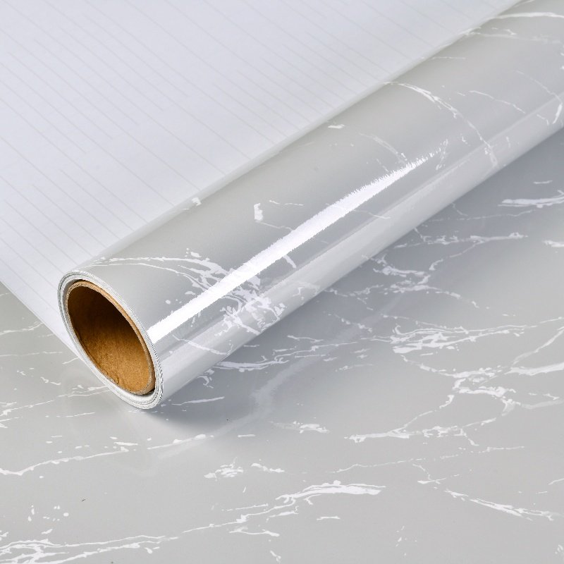 Europe Design Marble Contact Paper Waterproof Self-Adhesive Vinyl Waterproof Counter top Peel Stick Wallpaper 1-Year Warranty