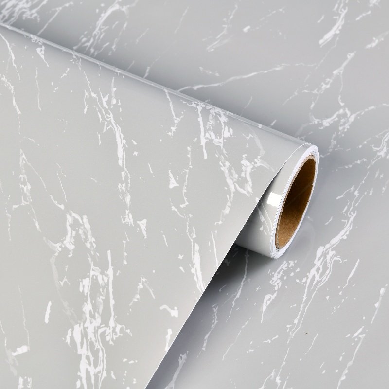 Europe Design Marble Contact Paper Waterproof Self-Adhesive Vinyl Waterproof Counter top Peel Stick Wallpaper 1-Year Warranty