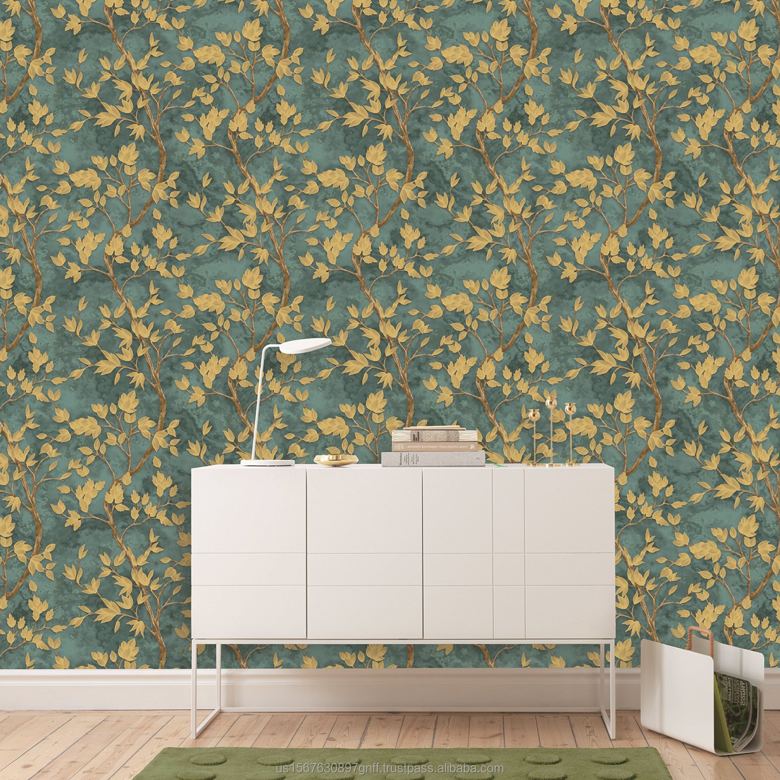 Home Decoration High End Special Pattern hotel vinyl PVC wallpaper coffee shop 3D bricks wall paper sticker